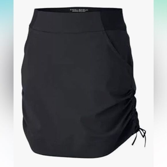 Columbia | Womens Charcoal Dark Gray Active Fit Skort L - Picture 2 of 8